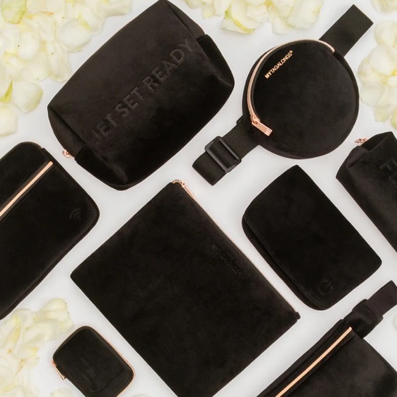 Black Mytagalong cosmetics toiletry case bag - Picture 8 of 13